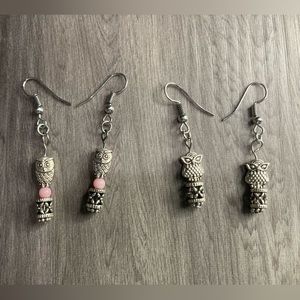 Owl Earrings qty.2
